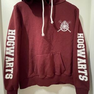 Warner Bros. Burgundy Hogwarts Hoodie
